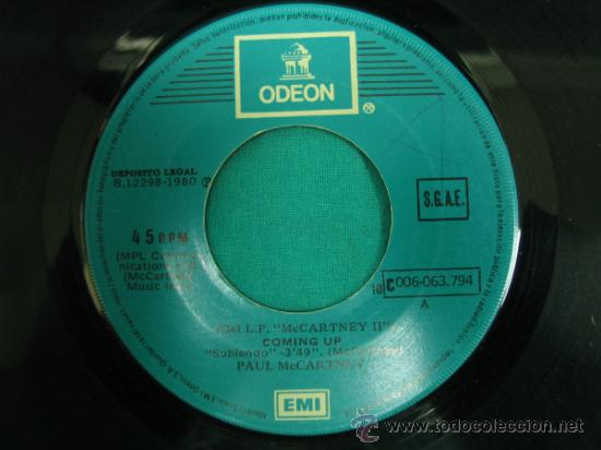 Discos de vinilo: Singels Paul McCartney a&ntilde;o 1980 - Foto 8