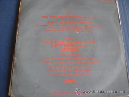 Discos de vinilo: ALL THE RIGHT MOVES  B.S.O. - Foto 2