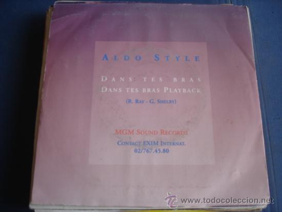 Discos de vinilo: ALDO STYLE   DANS TES BRAS - Foto 2