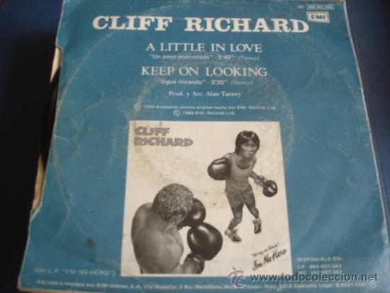 Discos de vinilo: CLIFF RICHARD   UN POCO ENAMORADO - Foto 2