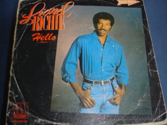Discos de vinilo: LIONEL RICHIE   HELLO  PROMO - Foto 1