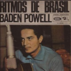 Discos de vinilo: LP-BADEN POWELL-RITMOS DE BRASIL-MOVIEPLAY 21045-SPAIN 1972-STEREO. Lote 36188093