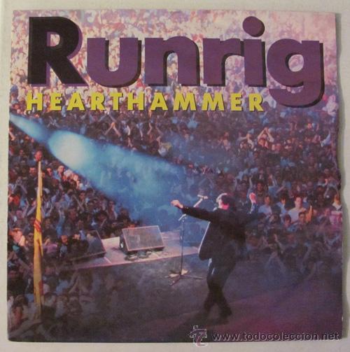 Discos de vinilo: RUNRIG - HEARTHAMMER - SINGLE 1991 - Foto 1