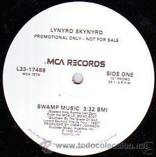 LYNYRD SKYNYRD / SWAMP MUSIC !! RARO, PROMO !! ORIG USA EDT !! TODO EXC (Música - Discos de Vinilo - Maxi Singles - Pop - Rock Internacional de los 70)