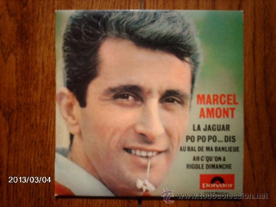 Discos de vinilo: marcel amont  -  La jaguar  + 3