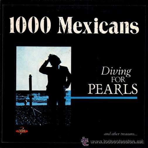 Discos de vinilo: 'Dyving for Pearls' de 1000 Mexicans. Single 45 r.p.m.