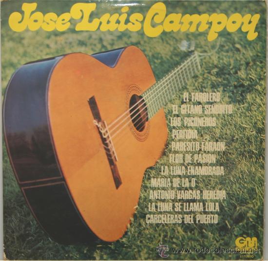Discos de vinilo: JOSE LUIS CAMPOY LP gramusic 1975 - Foto 1