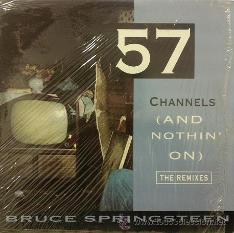 Discos de vinilo: MX-BRUCE SPRINGSTEEN/ 57 CHANNELS -THE REMIXES- - Foto 1
