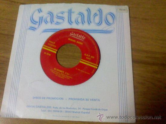 Discos de vinilo: MIGUEL RIERA. ELISABET. - Foto 1