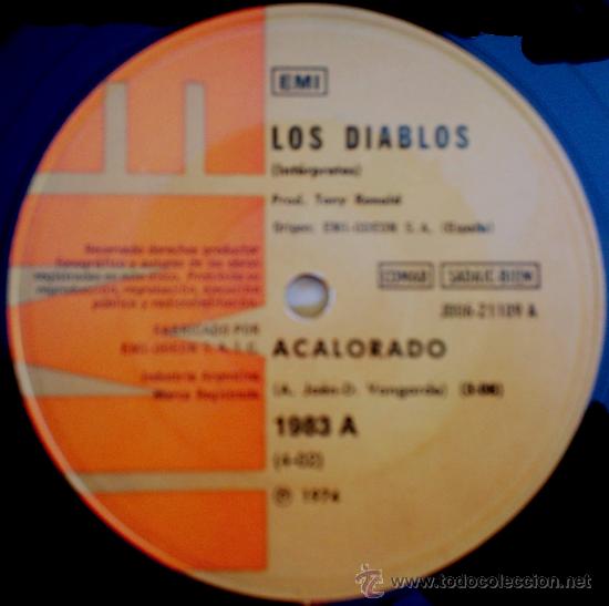 Discos de vinilo: Dos sencillos argentinos de Los Diablos - Foto 1