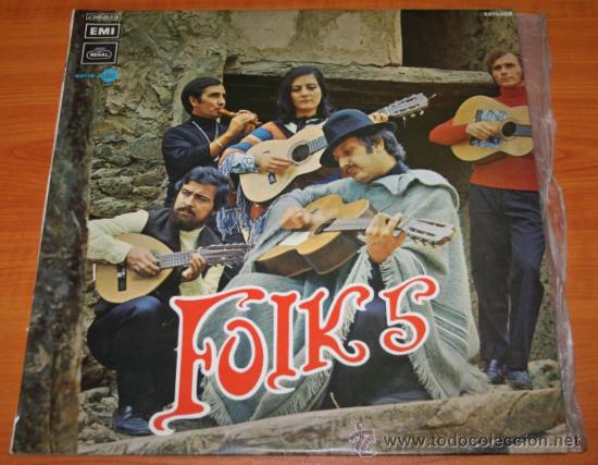 Discos de vinilo: LP DE VINILO - FOLK 5 - EMI - 1972 - Foto 1