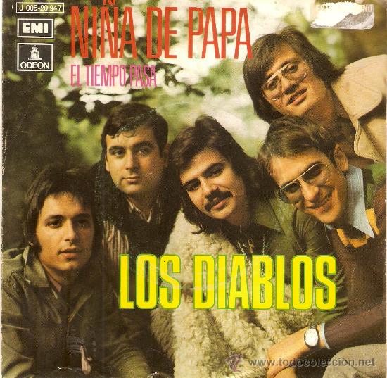 Discos de vinilo: SINGLE LOS DIABLOS - NI&Ntilde;A DE PAPA - Foto 1
