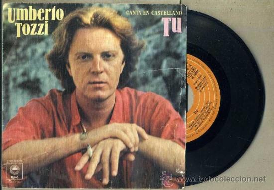 Discos de vinilo: UMBERTO TOZZI : TU (1978) - Foto 1