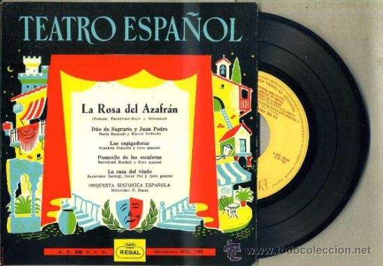 Discos de vinilo: LA ROSA DEL AZAFR&Aacute;N (1959) - Foto 1