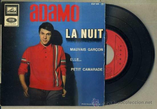 Discos de vinilo: ADAMO : LA NUIT - Foto 1