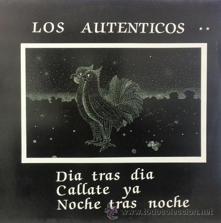 Discos de vinilo: MX-LOS AUTENTICOS/ DIA TRAS DIA (1983) - Foto 1