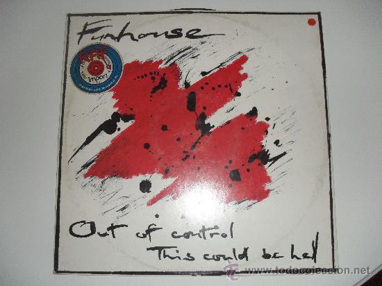 Discos de vinilo: FUNHOUSE - OUT OF CONTROL - THIS COULD BE HELL 1982 - Foto 1