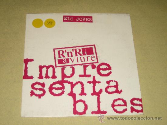Discos de vinilo: IMPRESENTABLES - ELS JOVES - PROMO UNA CARA - Foto 1