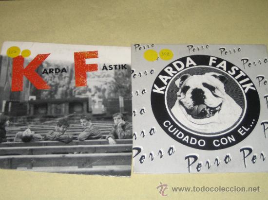 Discos de vinilo: KARDA FASTIK - LOTE DE DOS SINGLES - Foto 1