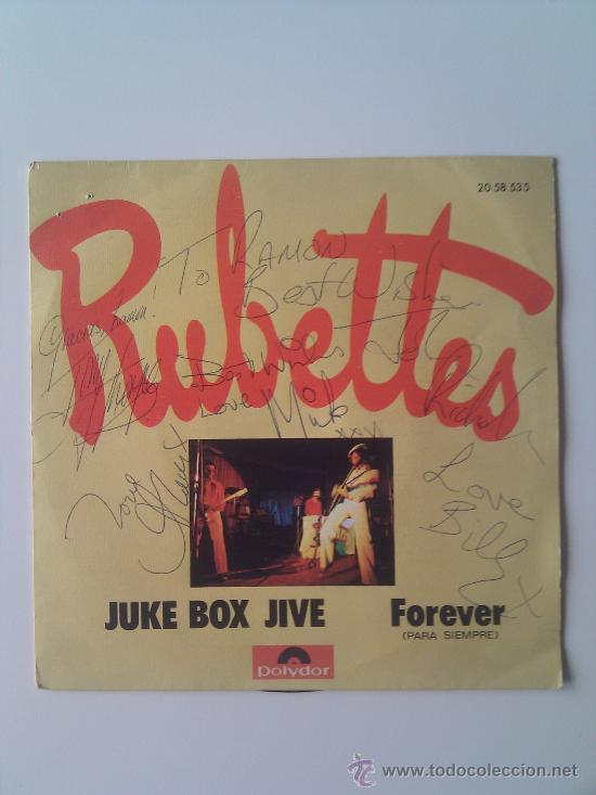 Discos de vinilo: VINILO 45.RUBETTES.JUKE BOX JIVE.FOREVER - Foto 1