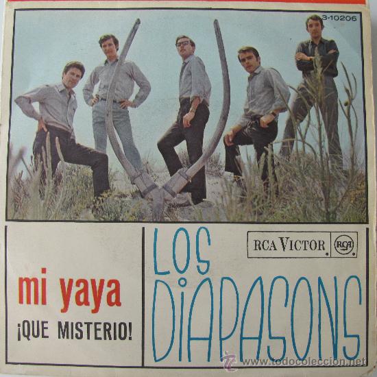 Discos de vinilo: LOS DIAPASONS - MI YAYA - SINGLE 1966 - Foto 1