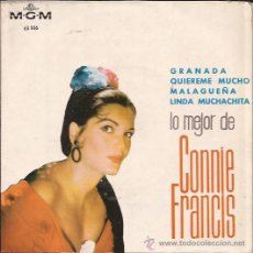 Discos de vinilo: EP-CONNIE FRANCIS-MGM 63506-LO MEJOR DE...-1964. Lote 36313470