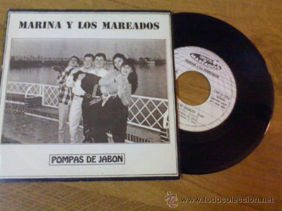 Discos de vinilo: MARINA Y LOS MAREADOS. POMPAS DE JABON. - Foto 1