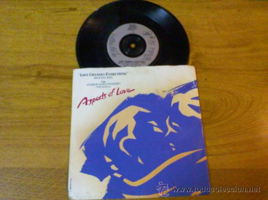 Discos de vinilo: MICHAEL BALL. LOVE CHANGES EVERYTHING.ASPECT OF ASPECTS. - Foto 1
