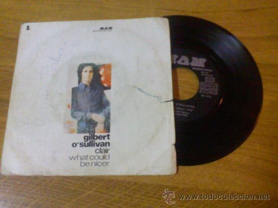 Discos de vinilo: GILBERT O&acute;SULLIVAN. CLAIR. WHAT COULD BE NICER. - Foto 1