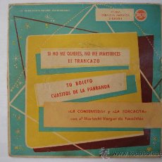 Discos de vinilo: MÚSICA LIGERA DISCOS RCA - LA CONSENTIDA Y LA TORCACITA CON EL MARIACHI VARGAR DE TECALITLÁN - 1961. Lote 36332949