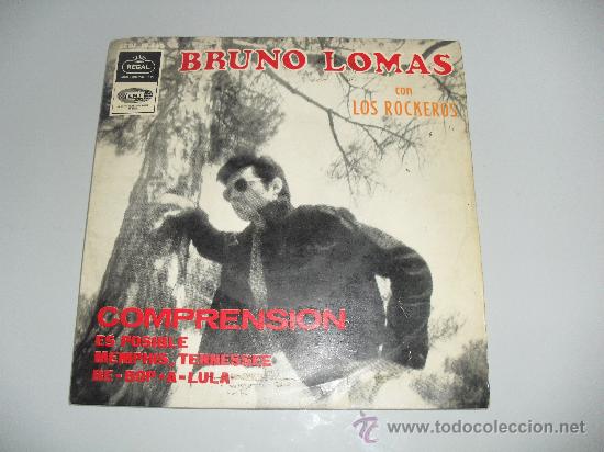 Discos de vinilo: BRUNO LOMAS - COMPRENSION + 3 EP 1965 - Foto 1