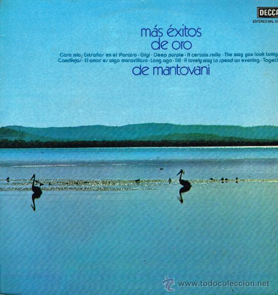 Discos de vinilo: Mantovani - M&aacute;s &eacute;xitos de oro - Lp 1978 - Foto 1