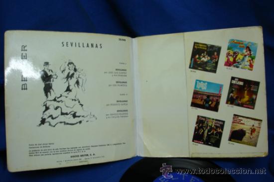 Discos de vinilo: SEVILLANAS - BELTER 1961 - Foto 2