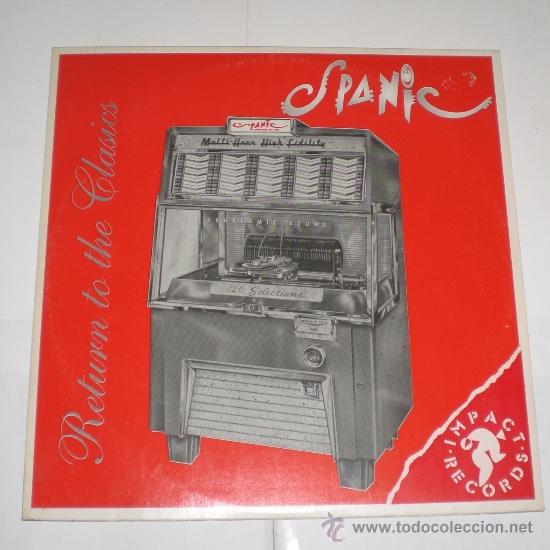 Discos de vinilo: Spanic - Maxi single: Return to the classic - 1992. (Vinilo). - Foto 1
