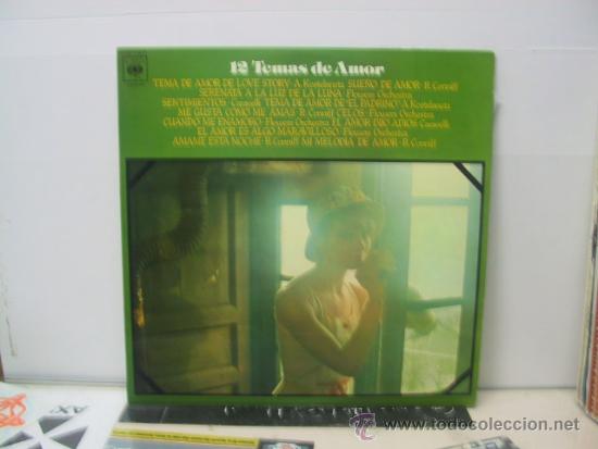 Discos de vinilo: 12 TEMAS DE AMOR - RAY CONNIFF / FLOWERS ORCHESTRA... - CBS 1977 - Foto 1
