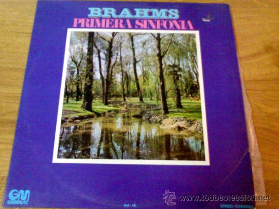 Discos de vinilo: BRAHMS . PRIMER SINFONIA. ORQUESTA SINFONICA DE LONDRES. - Foto 1