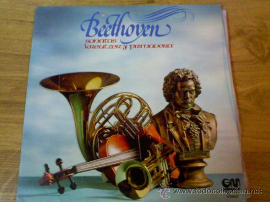 Discos de vinilo: BEETHOVEN: SONATAS KREUTZER Y PRIMAVERA. - Foto 1