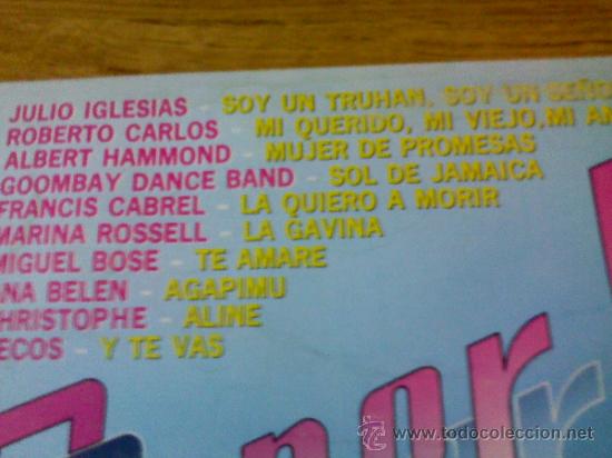 Discos de vinilo: CANTANTES Y CANCIONES. - Foto 2