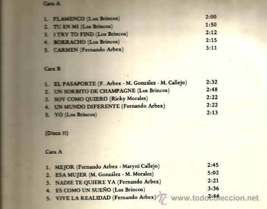 Discos de vinilo: TRIPLE LP DE LOS BRINCOS : PUZZLE ( 29 CANCIONES ) - Foto 2