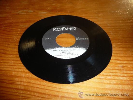 Discos de vinilo: Disco EP Kontainer. Punk rock oi Hard core ska - Foto 2