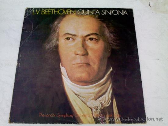 Discos de vinilo: BEETHOVEN. QUINTA SINFONIA. EDICION COMPLETA. - Foto 1
