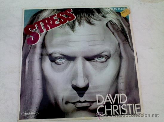 Discos de vinilo: DAVID CHRISTIE.STRESS. LOOK AHEAD. - Foto 1