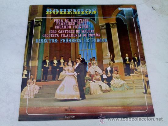 Discos de vinilo: BOHEMIOS. ALHAMBRA.1969 - Foto 1