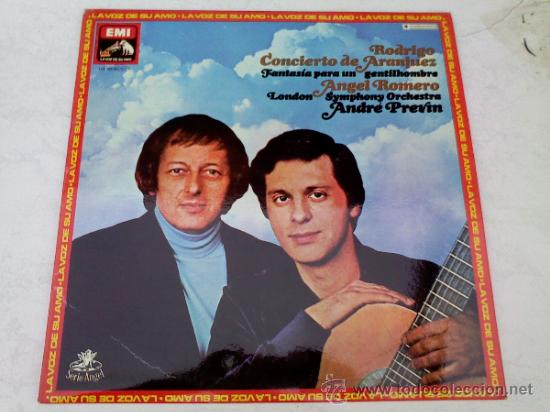 Vinyl-Schallplatten: RODRIGO.CONCIERTO DE ARANJUEZ.FANTASIA PARA UN GENTIL HOMBRE.LONDON SYMPHONY ORCHESTRA.