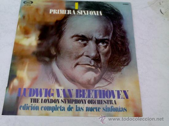 Discos de vinilo: BEETHOVEN. PRIMERA SINFONIA. - Foto 1