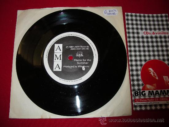 Discos de vinilo: ARK  Home for the summer/Communications     Single - Foto 1