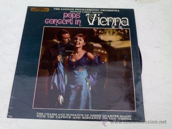 Discos de vinil: POPS CONCERT IN VIENNA. THE LONDON PHILHARMONIC ORCHESTRA.VIEENA CITY OF MY DREAMS. TALES FROM VIENN