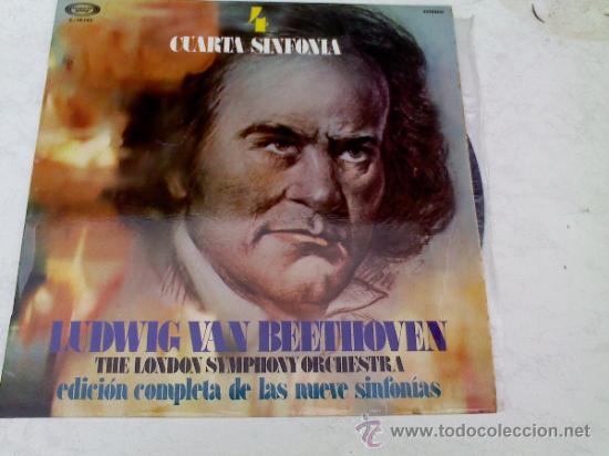 Discos de vinilo: BEETHOVEN. CUARTA SINFONIA. - Foto 1