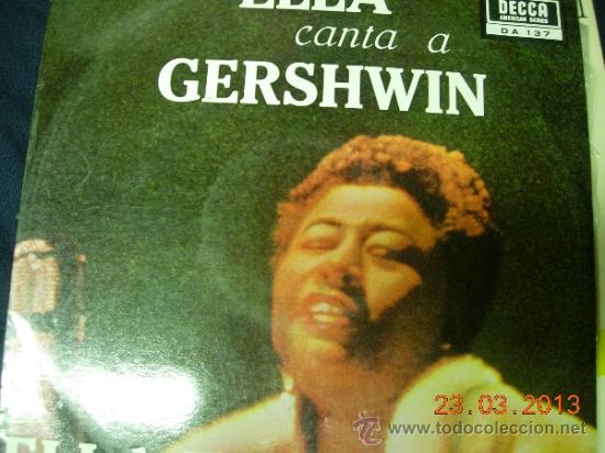 Discos de vinilo: ella fitzgerald LP Ella canta a Gershwin - Foto 1