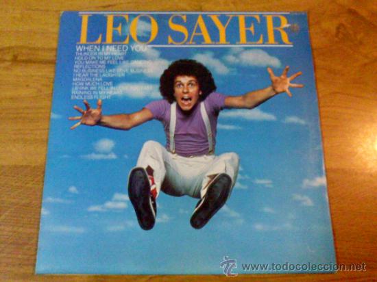 Discos de vinilo: LEO SAYER. WHE I NEED YOU. - Foto 1